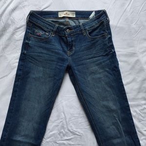 Low rise Hollister beach denim